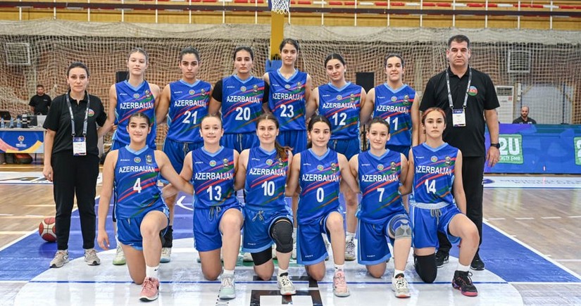 Azərbaycanın qızlardan ibarət basketbol millisi Ermənistana qalib gəlib