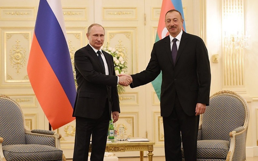 Vladimir Putin extends birthday congratulations to Ilham Aliyev