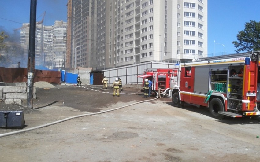 Rostov-Donda yanğın nəticəsində 58 nəfər xəsarət alıb