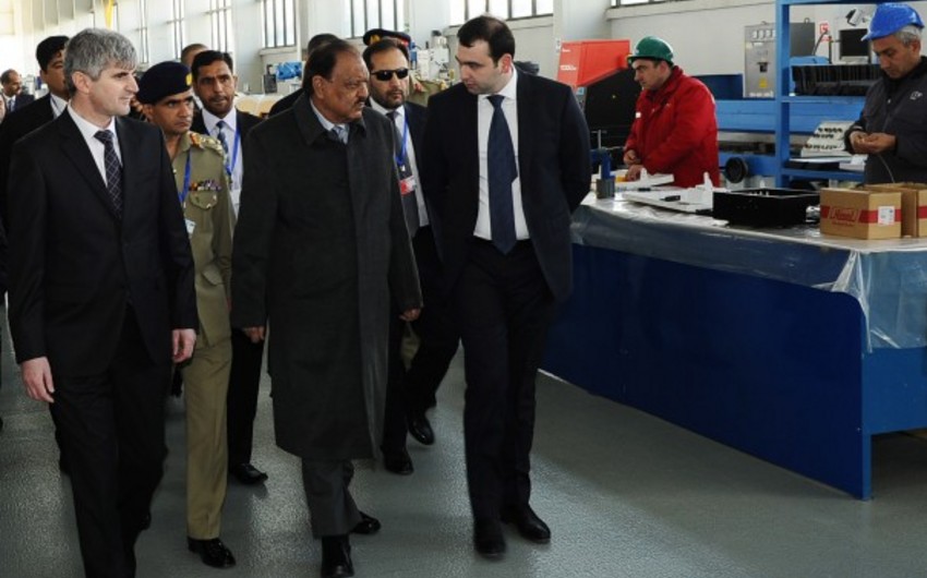Pakistani President visited Sumgait Technology Park