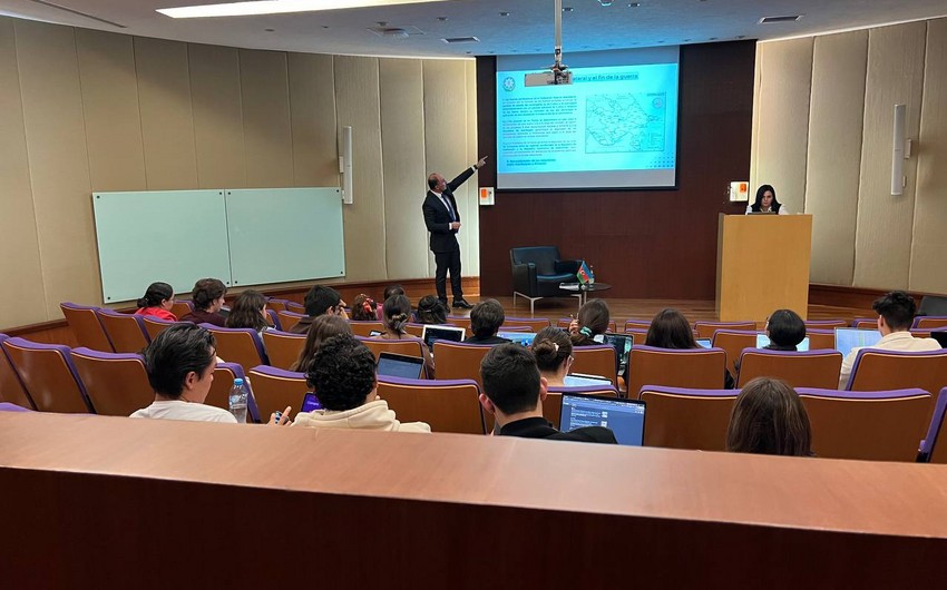 Realities in Karabakh discussed at prestigious university in Mexico