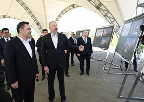 Президенты Азербайджана и Кыргызстана ознакомились с Генеральным планом Физули
