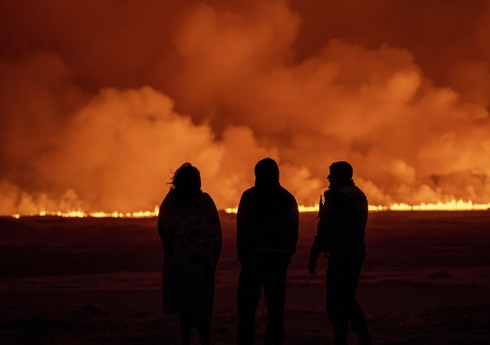 Токсичный шлейф исландского вулкана накрыл север Европы
