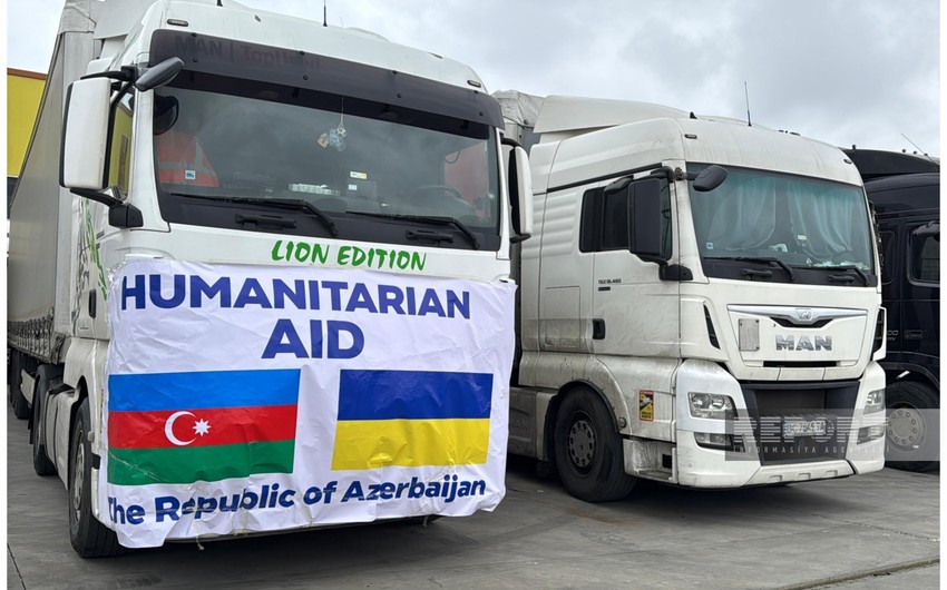 Azerbaijan dispatches another batch of humanitarian aid to Ukraine