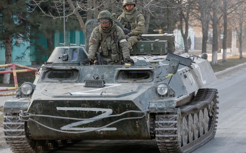 Ukrayna DİN: “Rusiyanın müasir tanklarının 30%-dən çoxu məhv edilib”