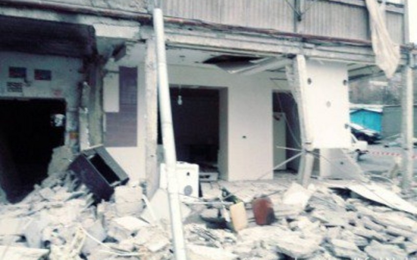 В жилом доме в  Ереване произошел взрыв