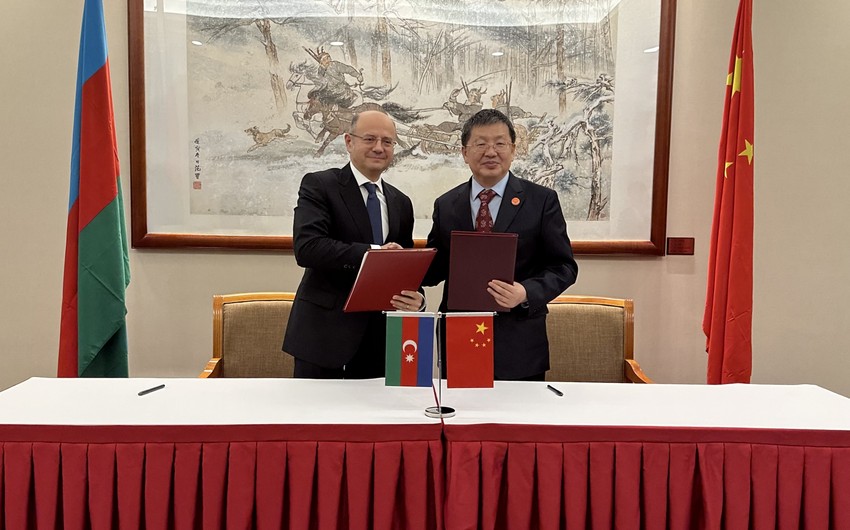 Azerbaijan, China ink MoU on energy