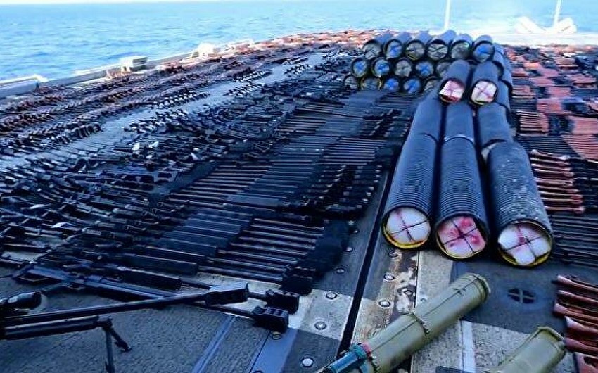 US seizes large shipment of oil and weapons from Iran