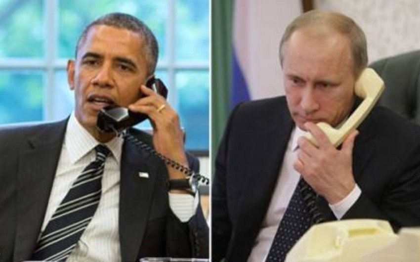 ​Putin və Obama Suriya münaqişəsini müzakirə ediblər