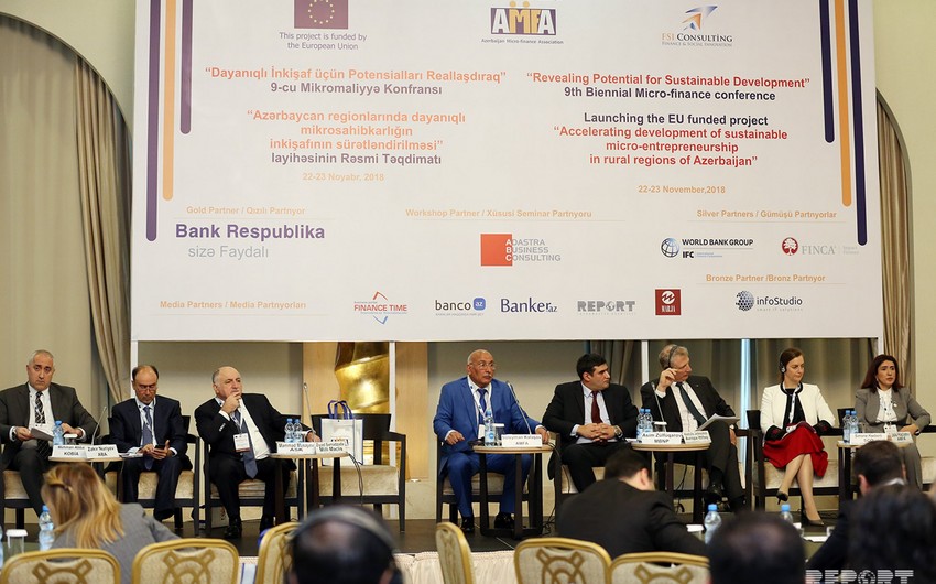 В Баку проходит 9-ая Азербайджанская микрофинансовая конференция