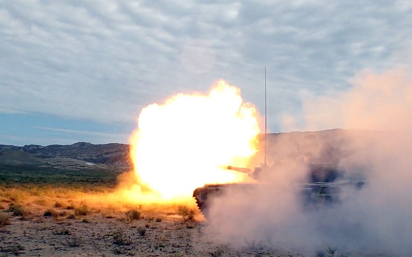 Tactical-special exercise ongoing in Land Forces of Azerbaijan