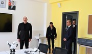 President Ilham Aliyev attends opening of Mehdi Mehdizada Secondary School in Jabrayil