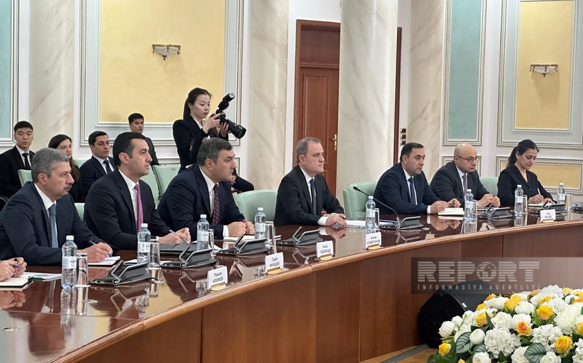 Ceyhun Bayramov: Bu gün danışıqların gündəliyi kifayət qədər geniş və çox aktualdır