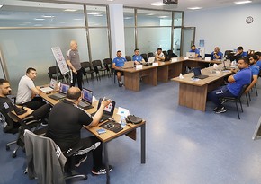Milli Komandaların Təlim-Məşq Mərkəzində UEFA-nın B kursu keçirilir