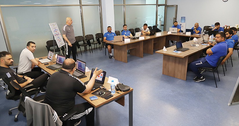 Milli Komandaların Təlim-Məşq Mərkəzində UEFA-nın B kursu keçirilir