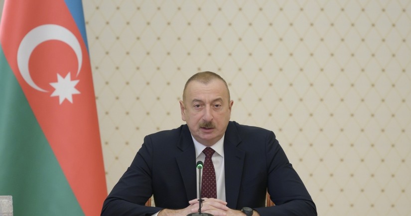 Президент: Азербайджан является инициатором мирного договора и составляющих его основу 5 принципов 