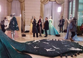 Collection by Azerbaijani fashion designer displayed in Paris - PHOTO