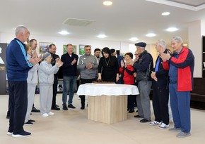 “Neftçi”nin əməkdaşları və veteran futbolçular qocalar evində olublar