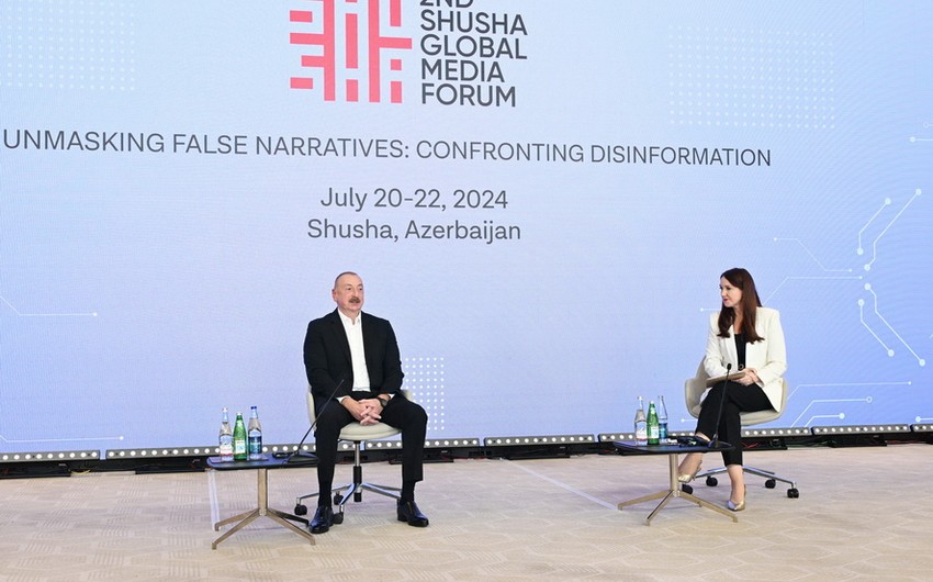 President Ilham Aliyev: False information, disinformation, manipulation of facts, and false narratives are all things we have faced for many years