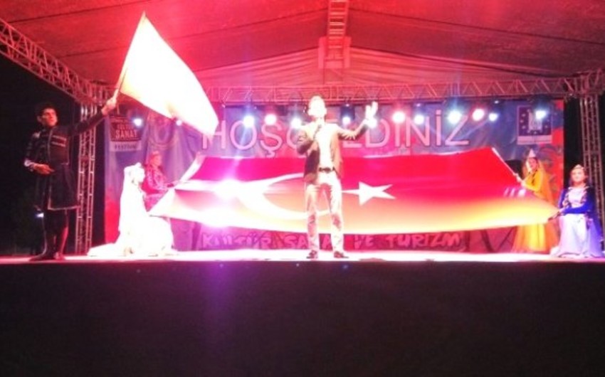 Azerbaijani dance  ensemble performs at  Tourism Festival in Turkey