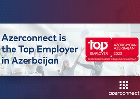 Azerconnect şirkəti Azərbaycanın ən yaxşı işəgötürəni seçilib