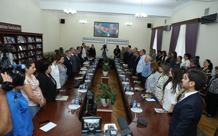 “Vətən müharibəsi tarixi. Şəxsiyyət faktoru” kitabının ispan dilində nəşrinin təqdimatı keçirilib