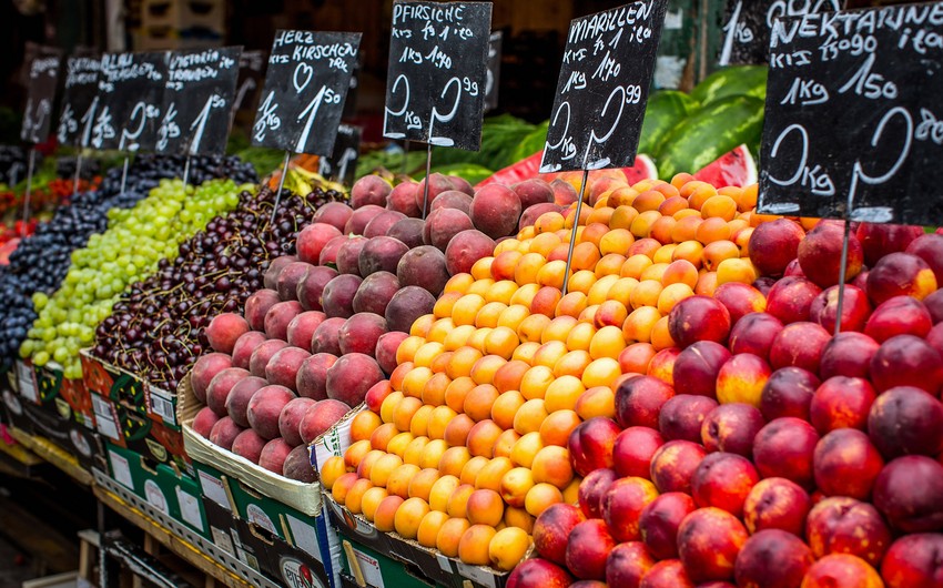 Azerbaijan increases imports of fruits, vegetables from Turkiye