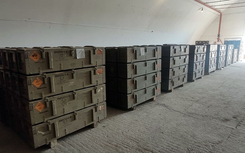 MoD: Some of ammunition found in Karabakh was produced in 2021