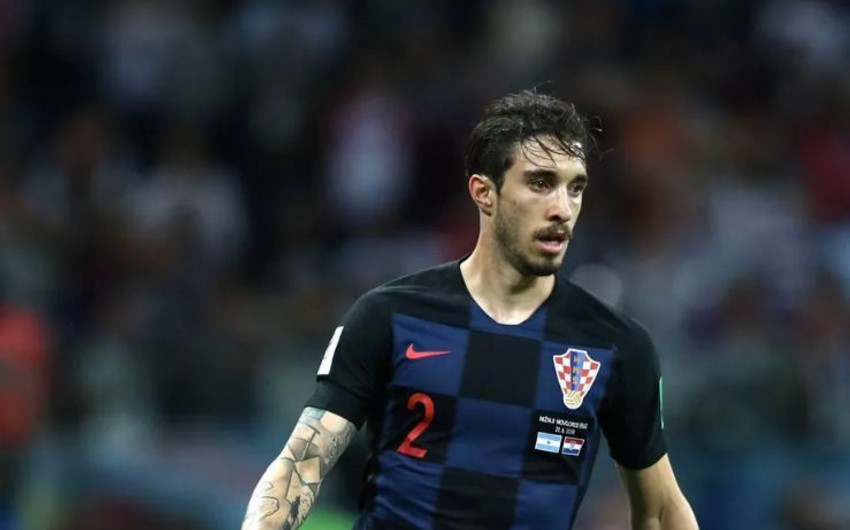 DÇ-2018: Xorvatiya millisinin müdafiəçisi İngiltərə ilə yarımfinal oyununu buraxacaq