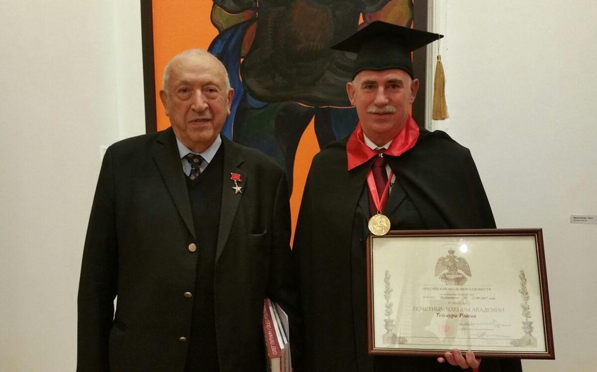 Teymur Rzayev Rusiya Rəssamlıq Akademiyasının fəxri akademiki seçilib