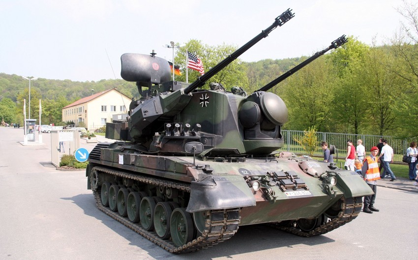 Almaniya Ukraynaya Gepard artilleriya qurğuları verib