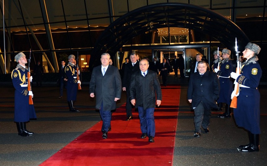 Завершился официальный визит премьер-министра Грузии в Азербайджан