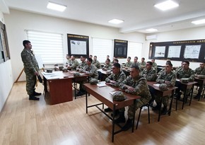 В армии Азербайджана проводятся занятия по общественно-политической подготовке