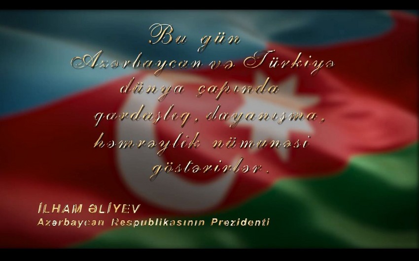 “Diplomatiya Könüllüləri” Türkiyənin Zəfər bayramına görə video-çarx hazırladı