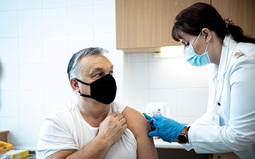 Hungarian PM gets vaccinated against coronavirus