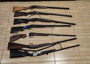 У жителей Лянкярана изъяты незарегистрированные охотничьи ружья