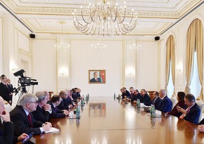 President Ilham Aliyev received group of participants of 5th News Agencies World Congress - UPDATED