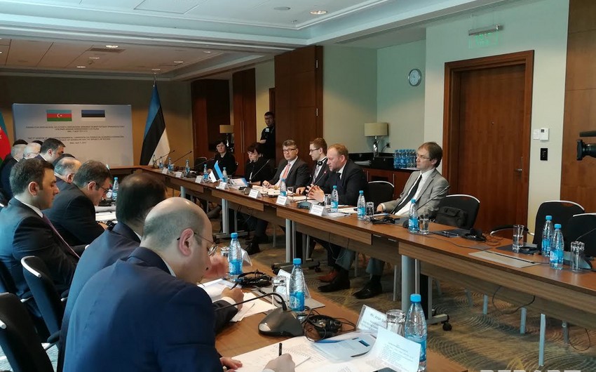 В Баку состоялось  заседание межправительственной комиссии Азербайджан-Эстония