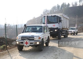 3 more ICRC vehicles move freely on Khankandi-Lachin road