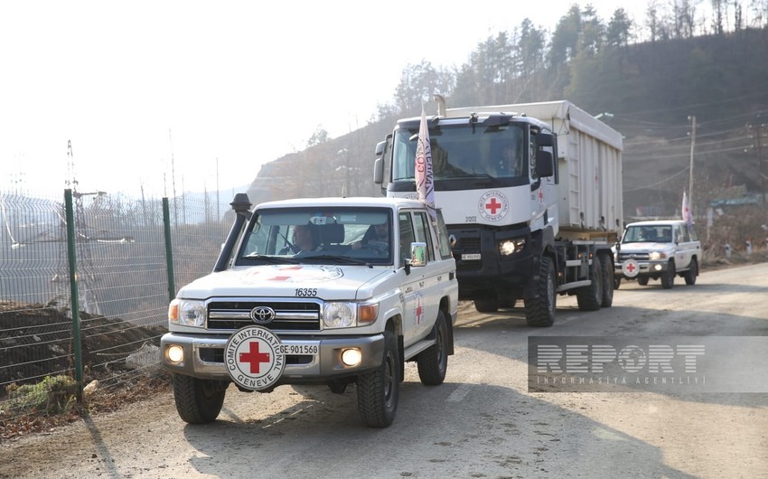 3 more ICRC vehicles move freely on Khankandi-Lachin road