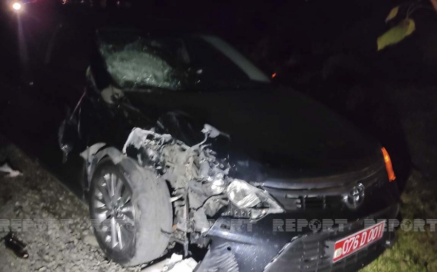 UN official car involved in crash in Gakh, injuring two