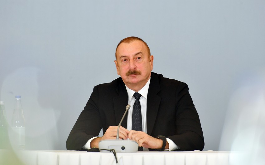 Ильхам Алиев: Зангезурский коридор стал бы беспроигрышной возможностью для всех стран