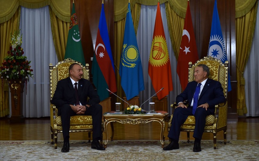 ​В Астане прошла встреча между президентами Азербайджана и Казахстана