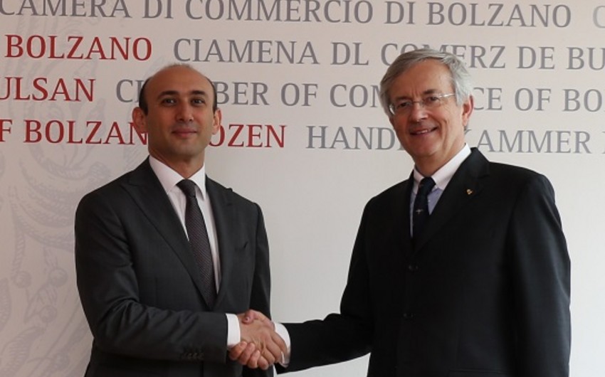 Между Азербайджаном и итальянским регионом Больцано обсуждены перспективы бизнес-сотрудничества