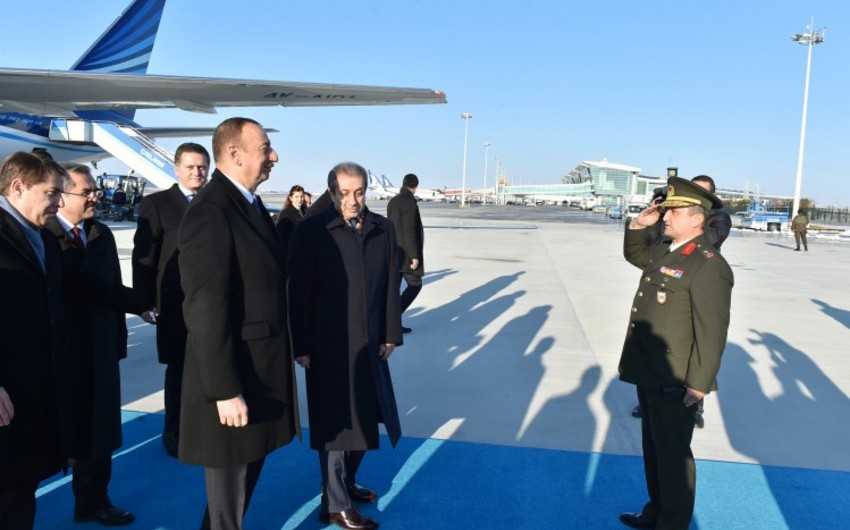 Президент Азербайджана прибыл в Турцию