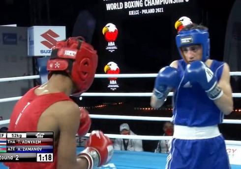 Азербайджанский боксер вышел в четвертьфинал чемпионата мира