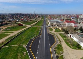 Bu ilin I yarısında Azərbaycanda 120 km yol yenidən qurulub və təmir edilib