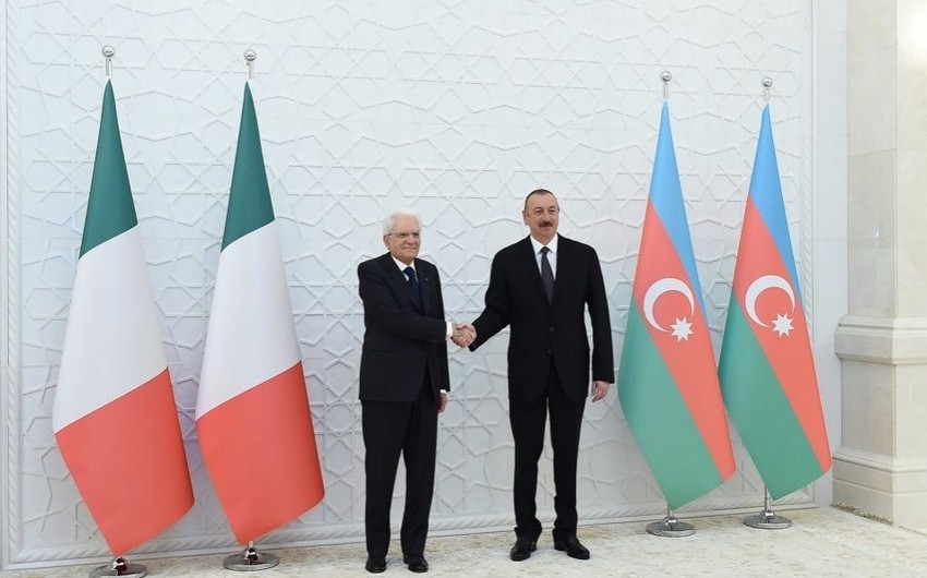 Sergio Mattarella congratulates President Ilham Aliyev