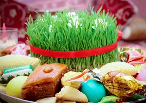 Azerbaijanis celebrating Novruz holiday