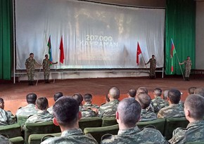 Gəncə Qarnizonunda Türkiyənin Zəfər bayramının ildönümü ilə əlaqədar tədbirlər keçirilib